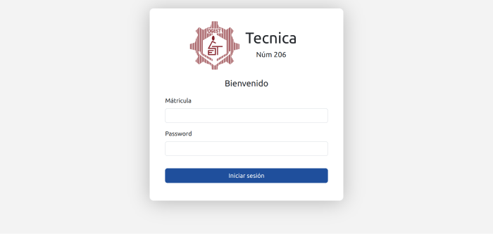 Sistema control escolar
